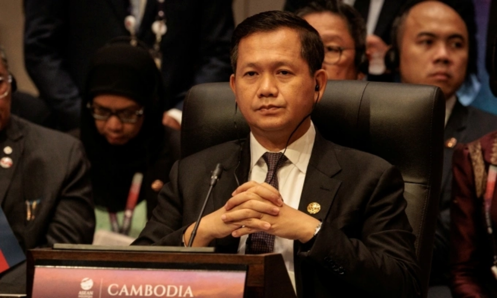 Thủ tướng Campuchia Hun Manet tại Jakarta, Indonesia, năm 2023. Ảnh: Reuters